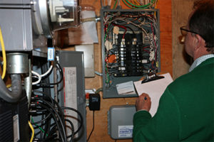 Inspecting Electrical Panel